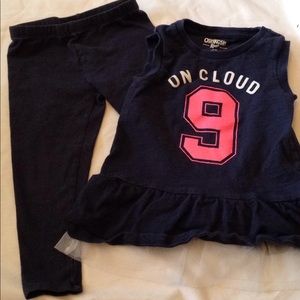 2 piece Oshkosh set-2T